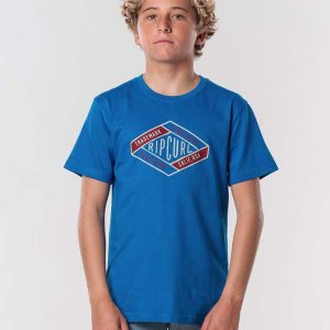 Camiseta Rip Curl DÁms niño Electric Blue