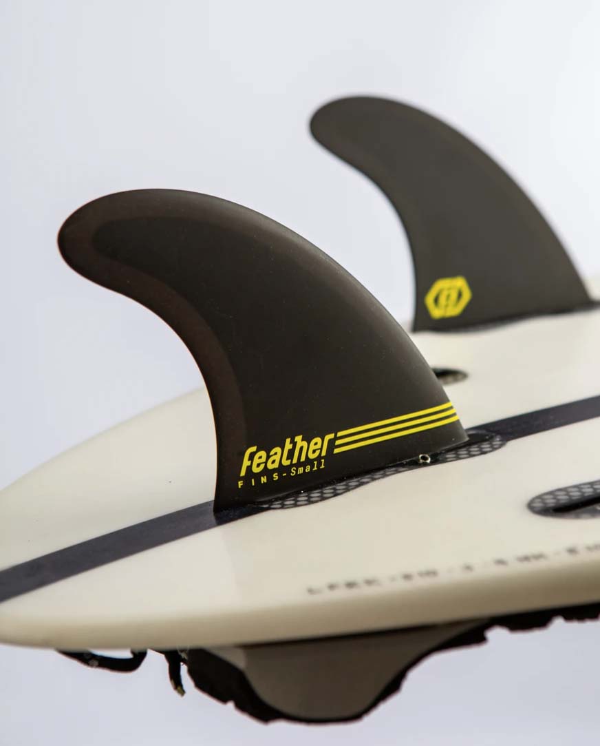 Quillas Feather fins Ultralight EPX sistema FCSII compatible negro/ amarillo L - Imagen 4