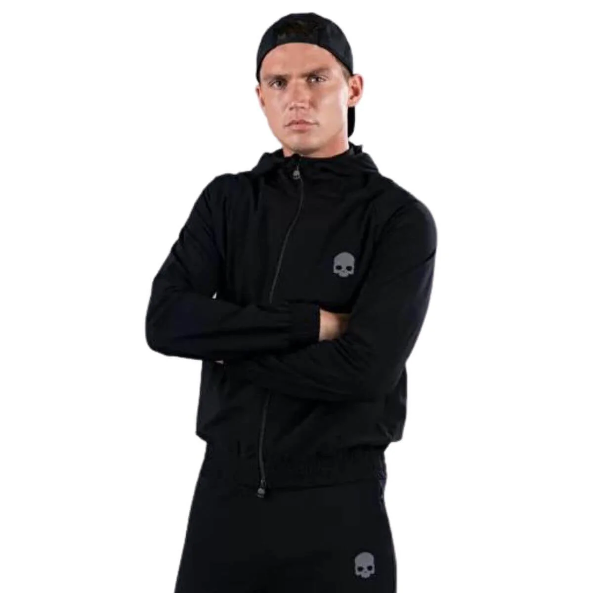 Chaqueta Liviana Hydrogen Técnica Negra - Imagen 5