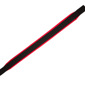 Cinchas acolchadas vela ligera negra y roja 1000 x 70 mm