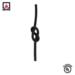 11mm Cuerda Estática Negra Kordes