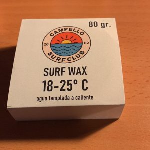 Parafina Campello Surf Agua Templada.