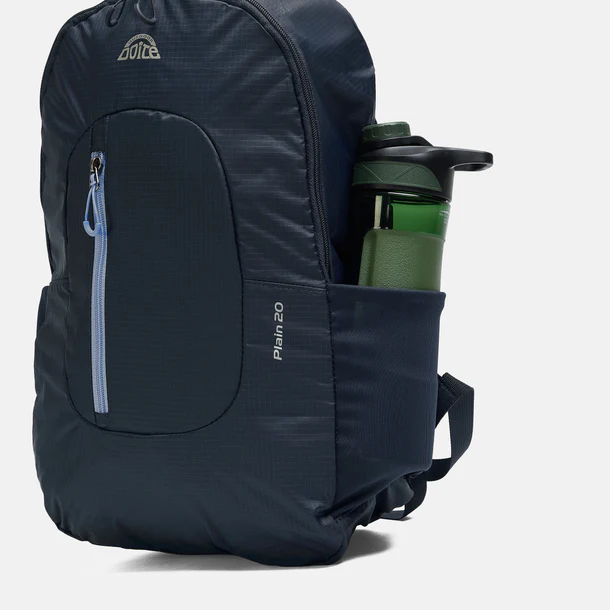 MOCHILA COMPACTABLE DOITE PLAIN NAVY 20L - Imagen 5