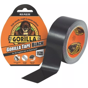 CINTA GORILLA TAPE NEGRA | 11 MTS