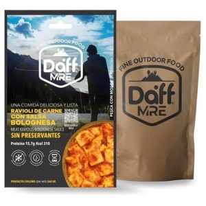 RACIÓN DAFF RAVIOLI DE CARNE CON SALSA BOLOGNESA 260 GRS