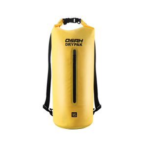 Dry Bag tipo mochila con zipper marca Osah 15 litros