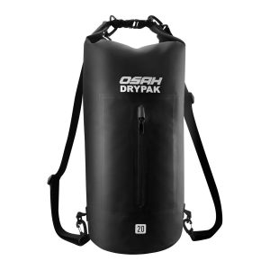 Dry Bag tipo mochila con zipper marca Osah 20 litros