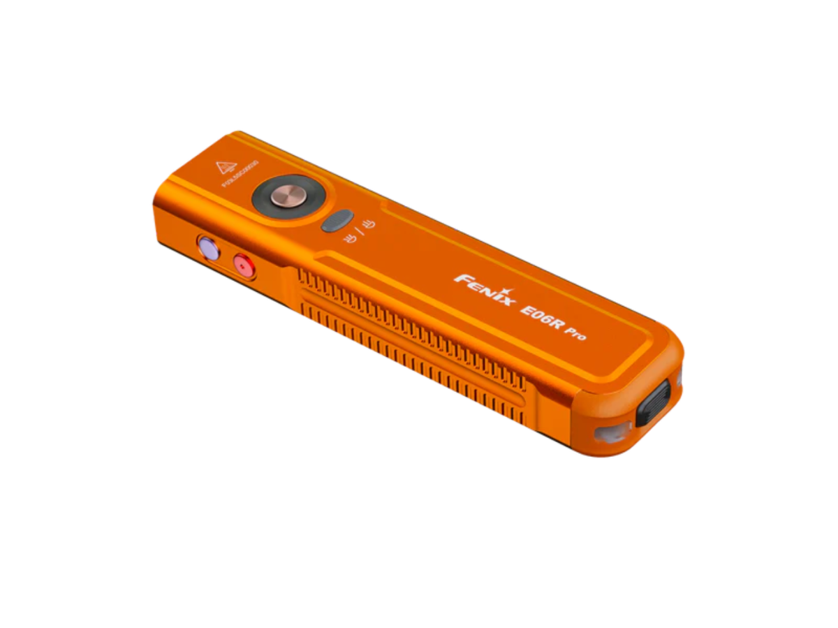 LINTERNA FENIX E06R PRO NARANJO 1600 LUMENES - Imagen 6