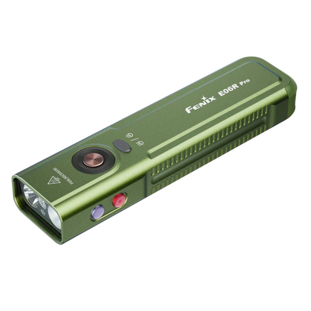 LINTERNA FENIX E06R PRO NEGRO OLIVA 1600 LUMENES - Imagen 2