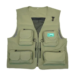CHALECO DE PESCA DEFENSOR VERDE