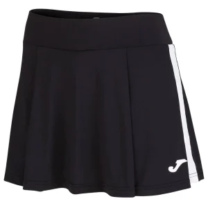 Falda Joma Mujer Torneo Negro franjas Blancas