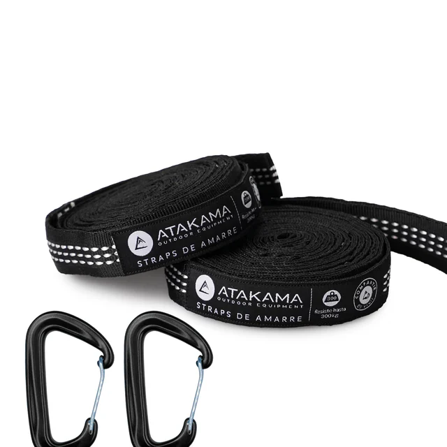 HAMACA ATAKAMA DOBLE SAUCE CELESTE - Imagen 4