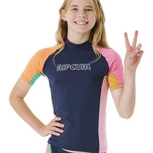 Lycra Rip Curl Day Break S/S Rash Junior (varios colores)