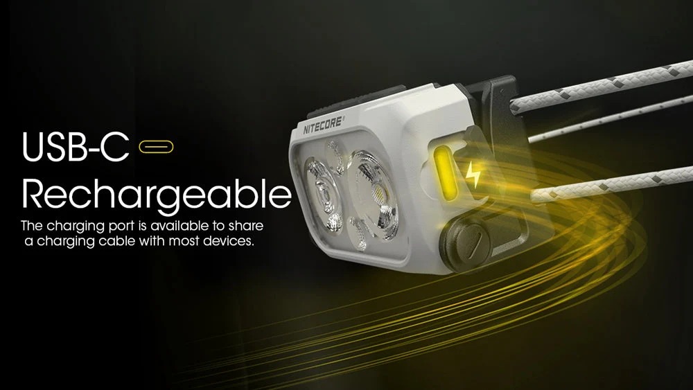 NU21 360 Lumen recargable ultra-ligera linterna frontal Nitecore - Imagen 7