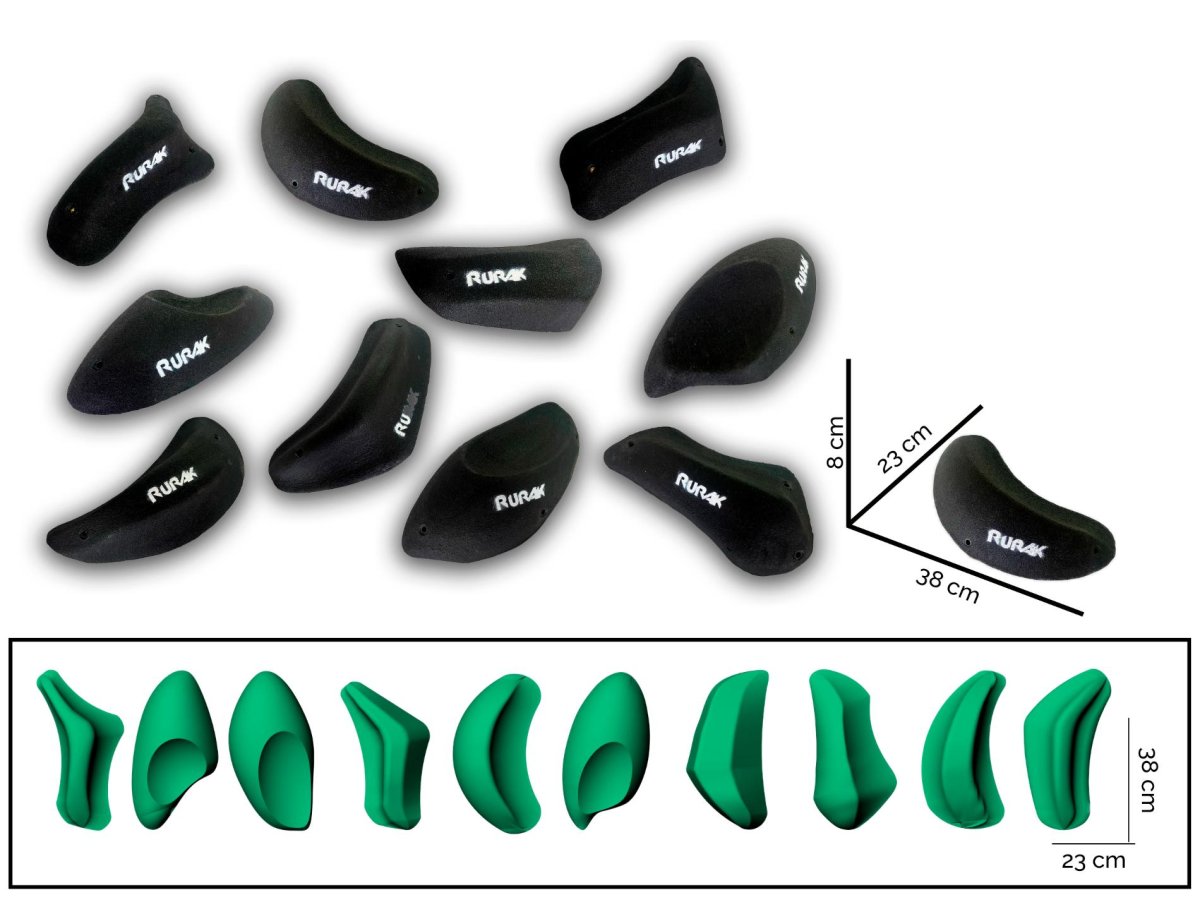 Organic nature tex XL escalada presa individual Rurak