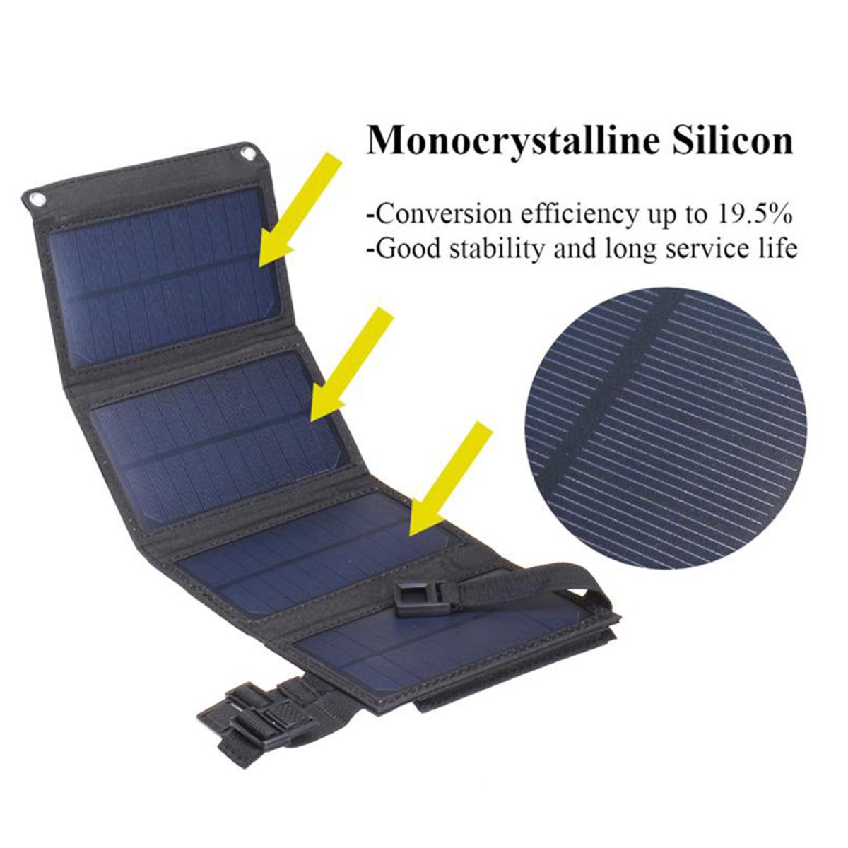 PLEGABLE SOLAR PANEL CAMPING - Imagen 3