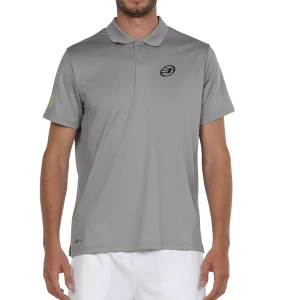 Polera Polo Bullpadel Lindo Gris Medio