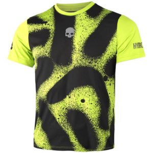 Polera Hydrogen Técnica Spray Amarilla Hombre