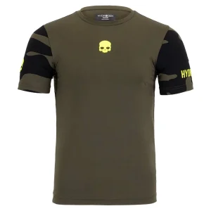 Polera Hydrogen Camuflaje Técnica Verde Musgo Hombre