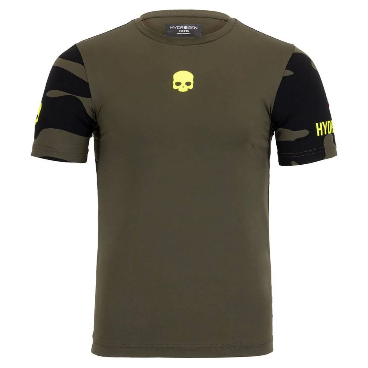Polera Hydrogen Camuflaje Técnica Verde Musgo Hombre - Imagen 2
