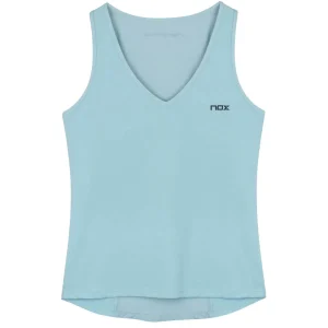 Polera Nox Mujer Tirantes Pro Fit Azul Cielo