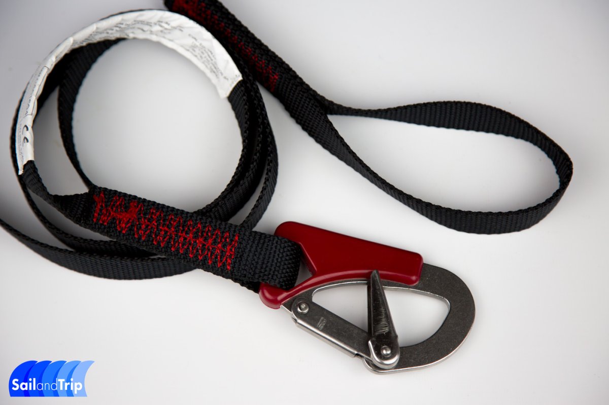 Línea de seguridad de 1 mosquetón - Imagen 4