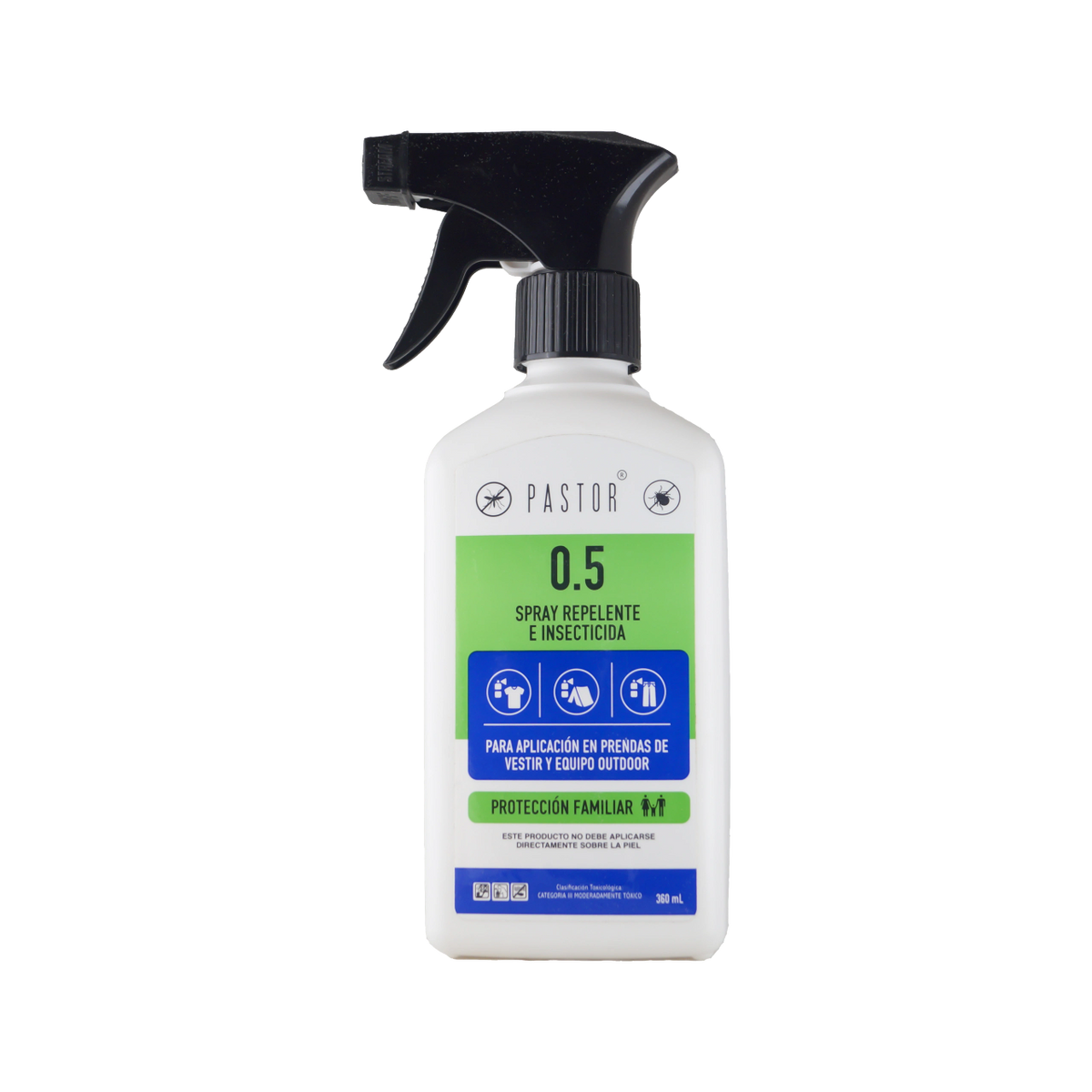 Pastor 0.5 repelente insecticida para uso en textiles - Imagen 2