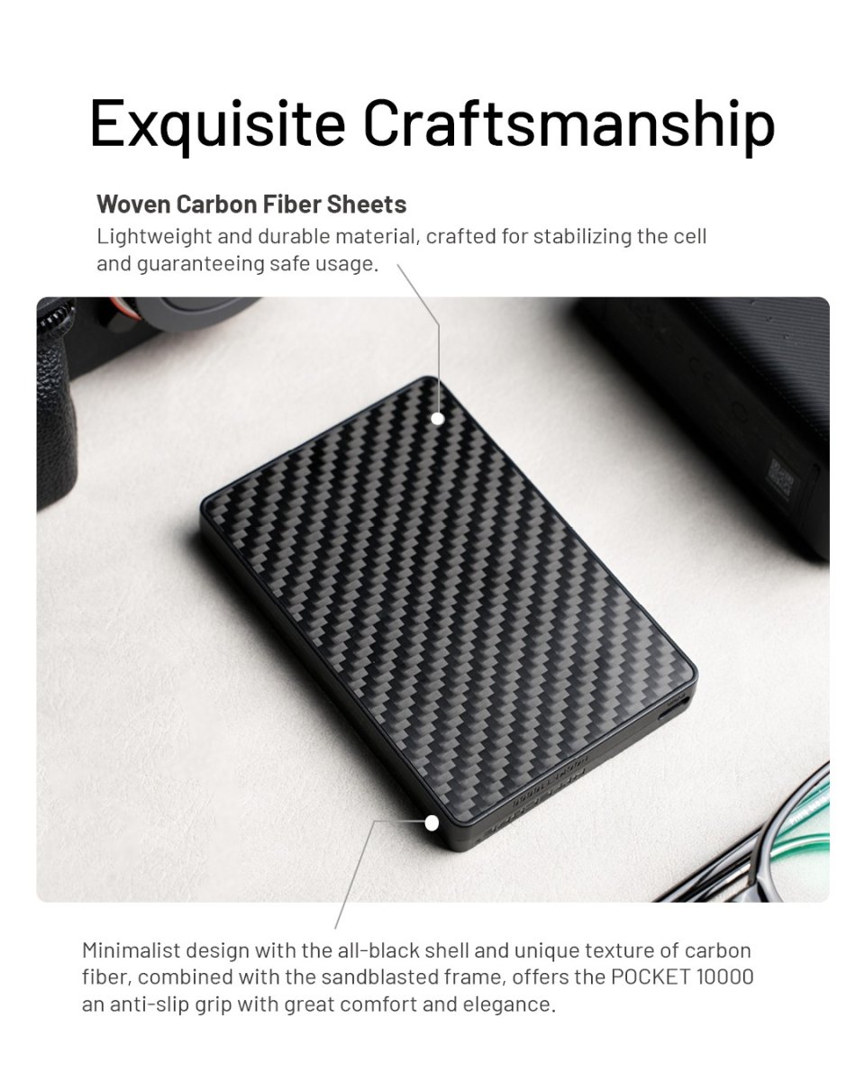 Pocket 10000 cable integrado banco de poder Nitecore - Imagen 5