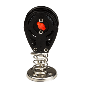 Polea winche Viadana 57 mm con base y muelle