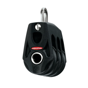 Polea triple Ronstan RF35302 para cabos de 8 mm