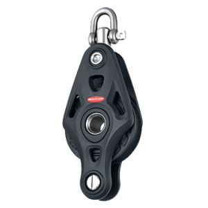 Polea Ronstan RF64110 con arraigo para cabo de 12 mm