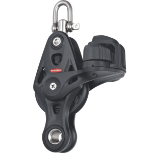 Polea violín Ronstan RF64520 con mordaza para cabo de 12 mm