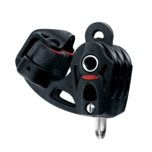 Ronstan RF35332 polea triple con mordaza y arraigo