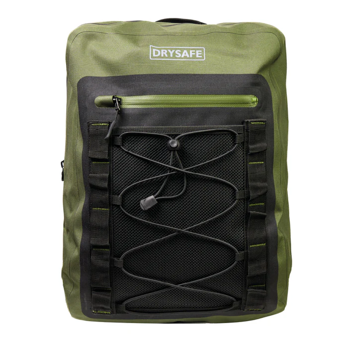 MOCHILA SECA DRYSAFE TPU 20LTS VERDE MILITAR - Imagen 2