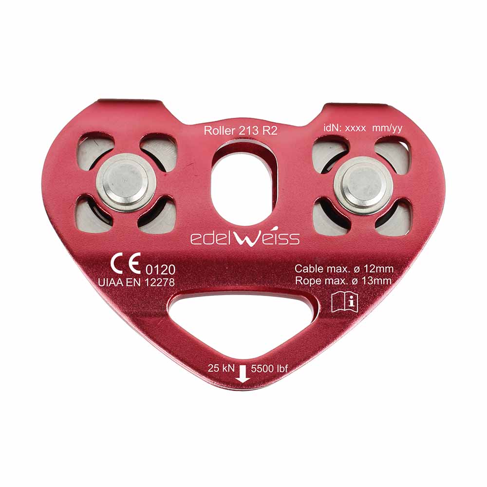 Roller 213r2 Doble Tandem Polea Edelweiss