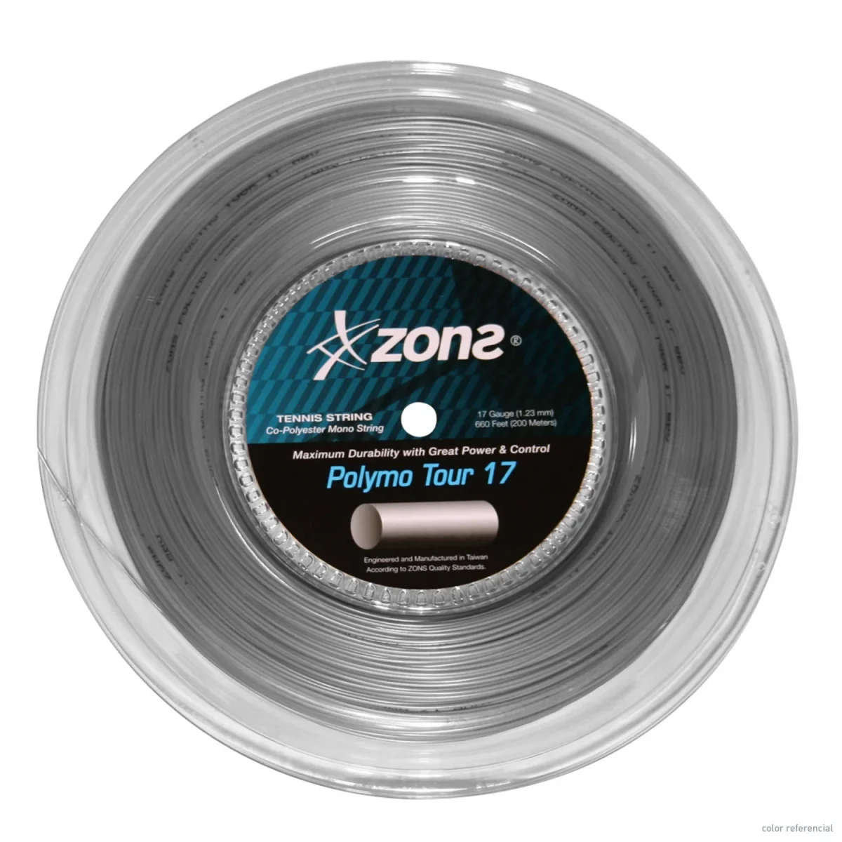 Rollo de Cuerda Zons Polymo Tour Gris (200m) Gris