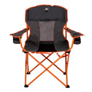 SILLA DE CAMPING XL ATAKAMA LLAIMA GRIS/NARANJO