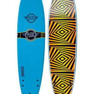 Tabla Surf Softboard SurfWorx Hellcat Mini Malibu 7’6»