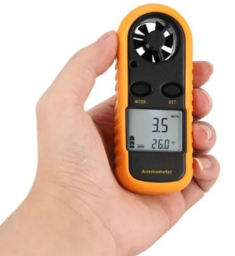 Anemómetro y Termómetro