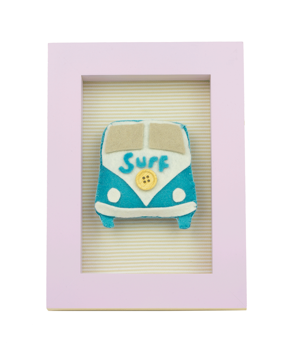 Cuadro furgoneta surf