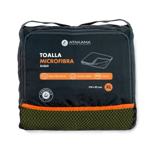 ATAKAMA TOALLA MICROFIBRA ELQUI XL / VERDE