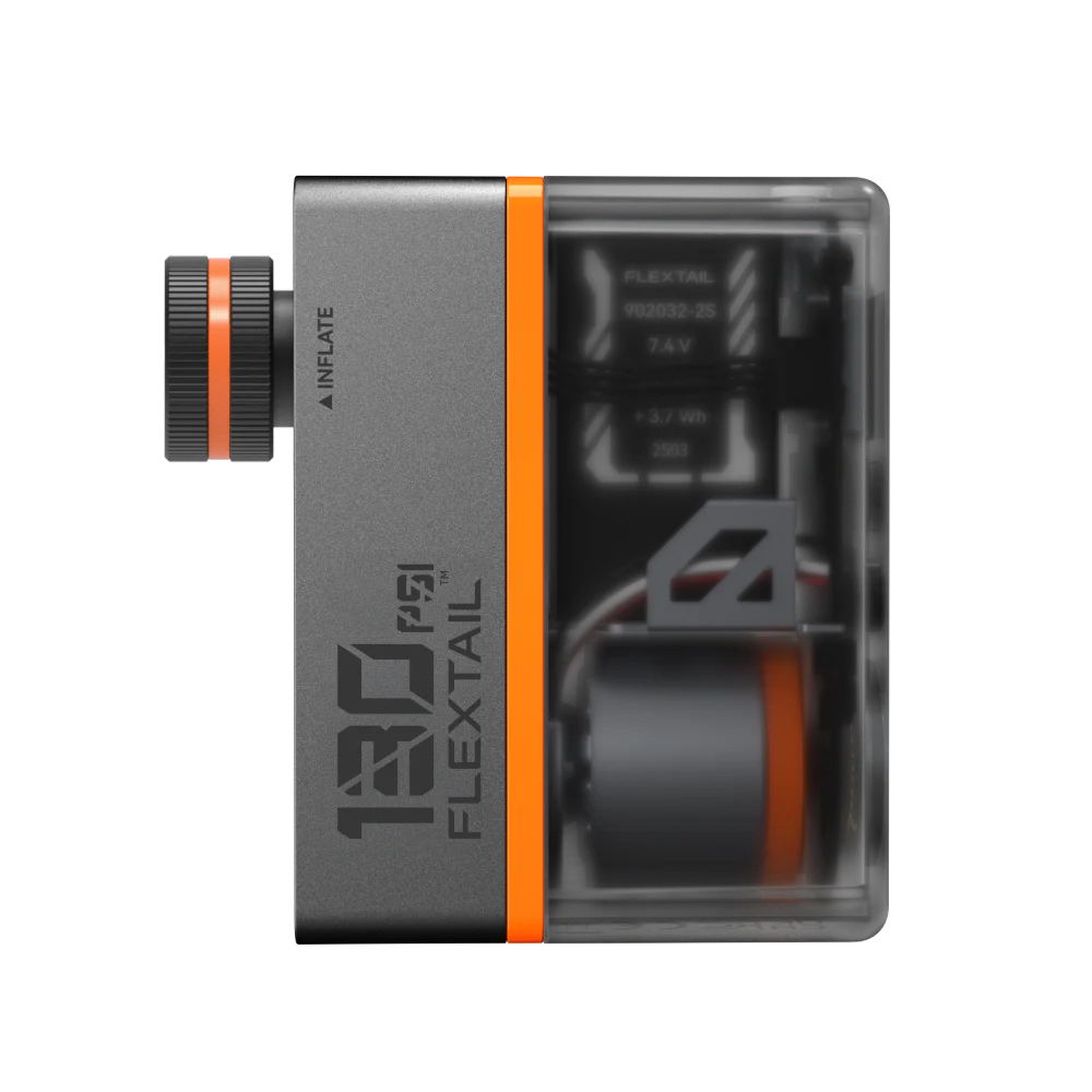 TINY TIRE PUMP 200 MINI BOMBA RECARGABLE FLEXTAIL - Imagen 3