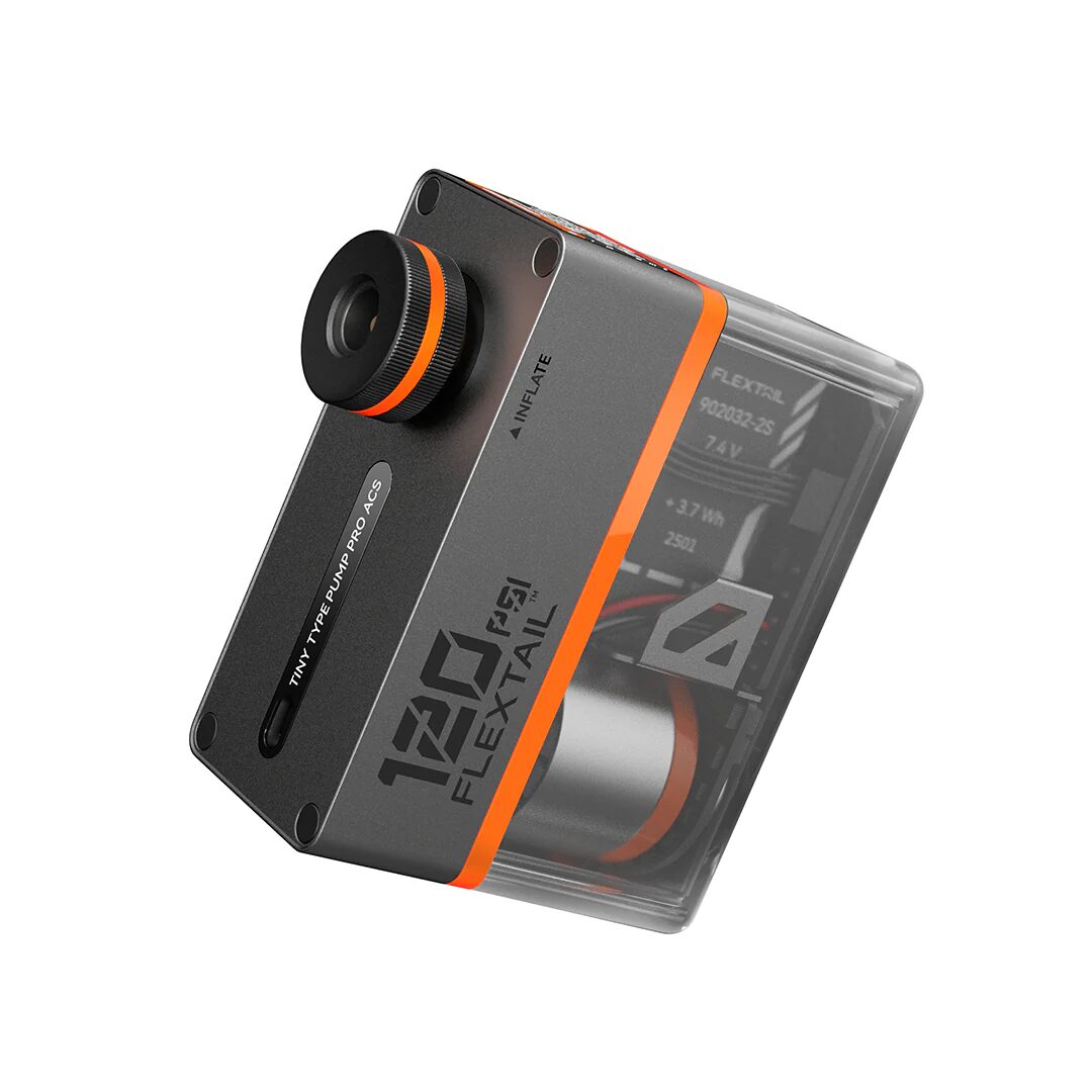 TINY TIRE PUMP 200 MINI BOMBA RECARGABLE FLEXTAIL - Imagen 2