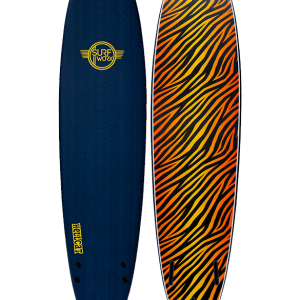 Tabla Surf Softboard SurfWorx Hellcat Mini Malibu 8’0»