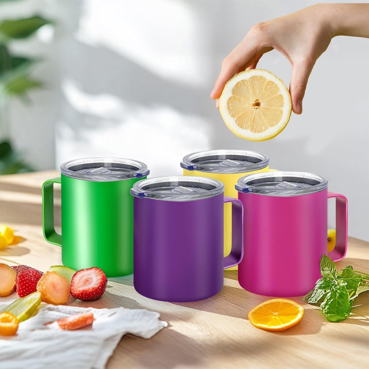 Térmico doble pared acero inoxidable pocillo - Imagen 4