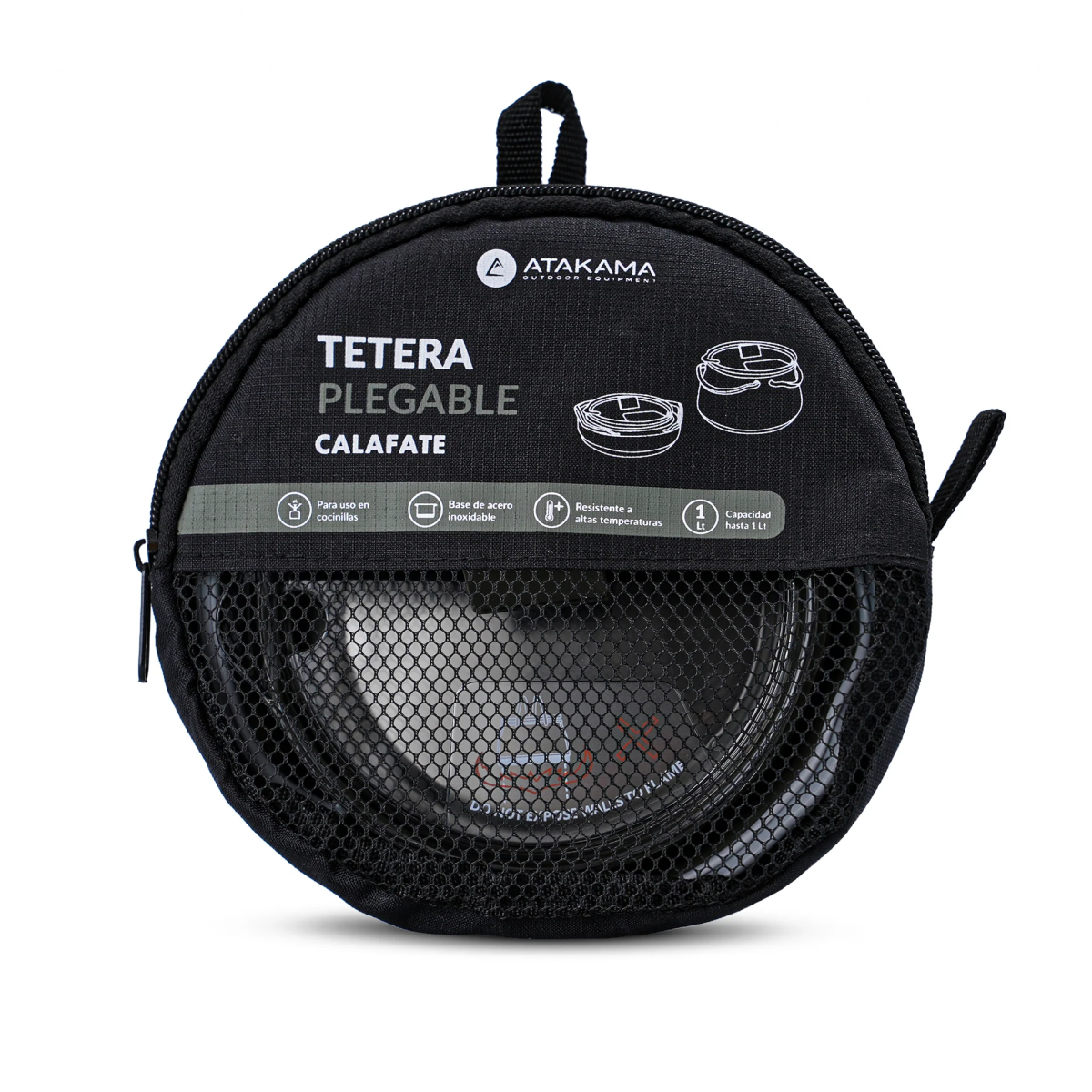 TETERA PLEGABLE ATAKAMA CALAFATE 1LT VERDE - Imagen 5