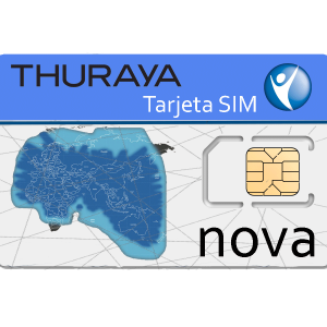 Thuraya tarjeta SIM NOVA con 12 unidades