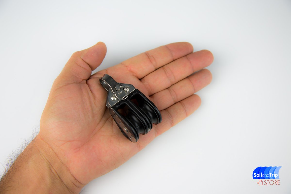 Polea doble barco Viadana para cabos de 8 mm - Imagen 5