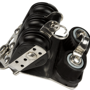 Polea triple con mordaza y arraigo Viadana