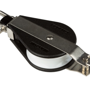 Polea Viadana con arraigo para cabos de 12 mm